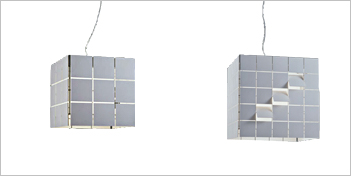 Cubrik 36 Pendant Lamp by Santa and Cole Lamps